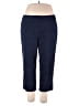 Kim Rogers Solid Blue Active Pants Size 18 - photo 1