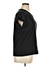 Max Studio Black Short Sleeve Top Size XL - photo 4