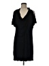 BCBGMAXAZRIA 100% Modal Solid Black Casual Dress Size M - photo 1