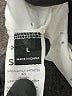 Shein Ivory Short Sleeve Blouse Size L - photo 8
