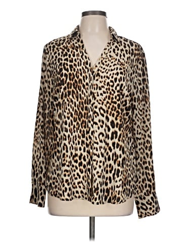 Worthington Long Sleeve Blouse (view 1)