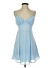 Hello Molly Hearts Blue Cocktail Dress Size 4 - photo 1