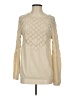Papaya 100% Acrylic Hearts Ivory Pullover Sweater Size S - photo 1