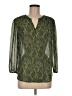 Fun2Fun Green 3/4 Sleeve Blouse Size M - photo 1
