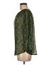Fun2Fun Green 3/4 Sleeve Blouse Size M - photo 5