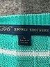 Brooks Brothers 100% Cotton Stripes Teal Pullover Sweater Size L - photo 7