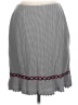 Worthington Checkered-gingham Gray Casual Skirt Size 12 (petite) - photo 1