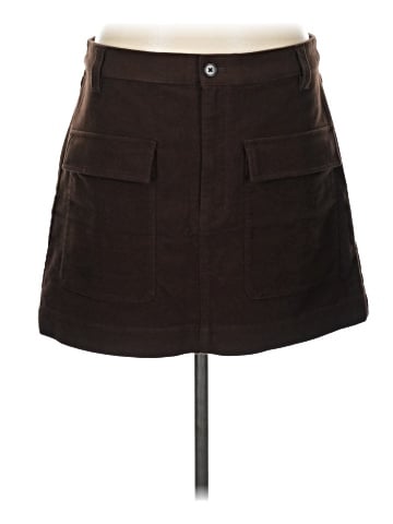 Madewell Utility Mini Skirt in Moleskin (view 1)
