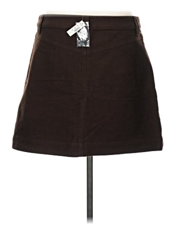 Madewell Utility Mini Skirt in Moleskin (view 2)