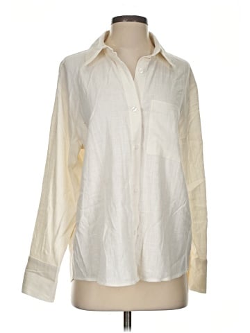 Divided by H&M Long Sleeve Button-Down Shirt (view 1)