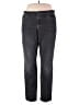 Eileen Fisher Solid Gray Jeans One size - photo 1