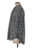 Lands' End 100% Cotton Houndstooth Gray Long Sleeve Blouse Size 6 (tall) - photo 5