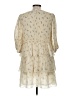 Ganni 100% Polyester Floral Ivory Cocktail Dress Size EU 38 / US 8 - photo 2