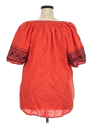 St. John's Bay Short Sleeve Blouse (view 2)
