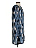 BCBGMAXAZRIA 100% Polyester Color Block Graphic Solid Stripes Blue Casual Dress Size XS - photo 4