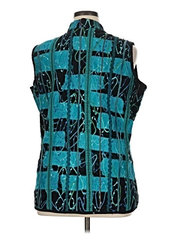 Coldwater Creek Sleeveless Button-Down Shirt (view 2)