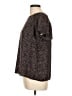 Express Brown Short Sleeve Blouse Size L - photo 5