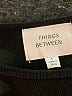 Things Between Black Sleeveless Top Size L - photo 7