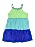 Zunie Color Block Blue Dress Size 7 - 8 - photo 1