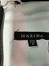 Marina Color Block Black Jumpsuit Size 8 - photo 4
