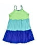 Zunie Color Block Blue Dress Size 7 - 8 - photo 2