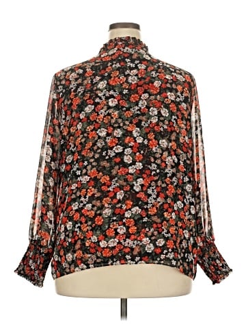 T Tahari Long Sleeve Blouse (view 2)