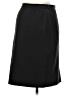 AKRIS Solid Gray Black Formal Skirt Size 8 - photo 1