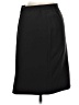 AKRIS Solid Gray Black Formal Skirt Size 8 - photo 2