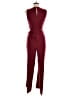 Robert Rodriguez 100% Polyester Solid Burgundy Jumpsuit Size 6 - photo 2