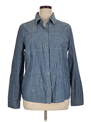 Roxy Long Sleeve Button-Down Shirt (view 1)
