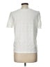 Shein Ivory Short Sleeve Blouse Size L - photo 2