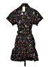 Hutch 100% Polyester Black Casual Dress Size S - photo 2