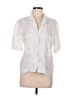 Everlane White Short Sleeve Blouse Size M - photo 1