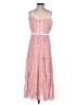 Gianni Bini 100% Polyester Floral Solid Pink Cocktail Dress Size 4 - photo 2