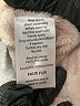 American Widgeon 100% Polyester Ivory Coat Size 4 - photo 4