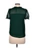 Monteau 100% Polyester Green Short Sleeve Blouse Size M - photo 2