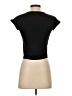 Zara Black Short Sleeve Top Size S - photo 2