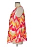 Zac & Rachel 100% Polyester Orange Sleeveless Blouse Size L - photo 5