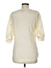 Angie 100% Polyester Ivory 3/4 Sleeve Blouse Size M - photo 2