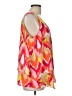 Zac & Rachel 100% Polyester Orange Sleeveless Blouse Size L - photo 4