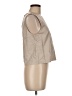 Drew 100% Viscose Tan Sleeveless Blouse Size M - photo 4