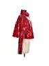 PrettyLittleThing 100% Polyurethane Red Raincoat Size 6 - photo 4