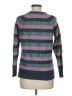 L.L.Bean 100% Cotton Stripes Teal Pullover Sweater Size M - photo 2