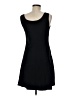 Three Dots 100% Cotton Solid Black Casual Dress Size M - photo 2