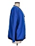 St. John Blue Cardigan Size M - photo 4