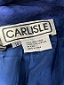 Carlisle 100% Acetate Blue Jacket Size 14 - photo 6