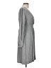 Kersh Solid Gray Casual Dress Size L - photo 4