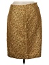 Kay Unger 100% Polyester Tweed Gold Formal Skirt Size 8 - photo 1