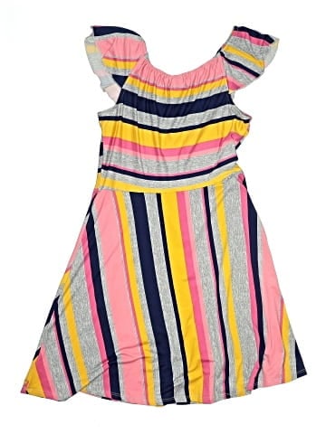 Pink & Violet Dress (view 2)