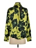Bailey 44 100% Polyester Floral Green Long Sleeve Blouse Size S - photo 2